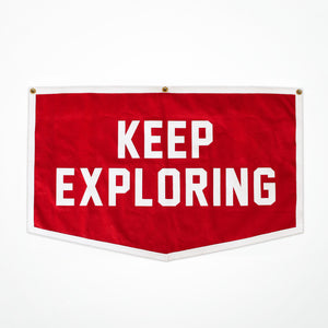 Keep Exploring Champion Banner