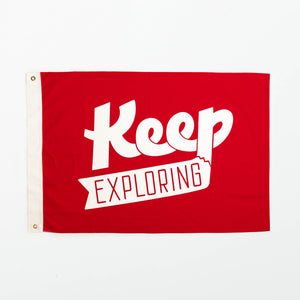 Keep Exploring Flag