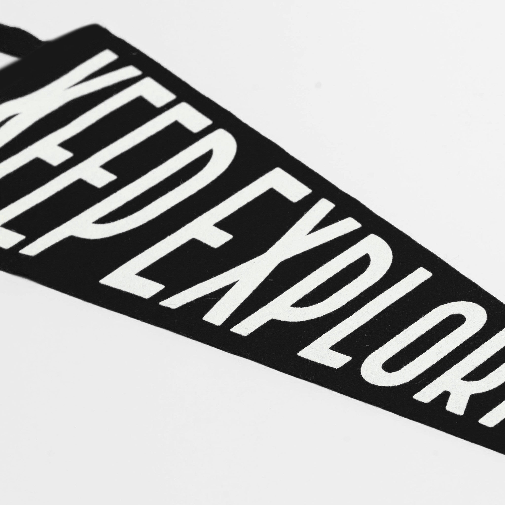 Keep Exploring Pennant (Black)